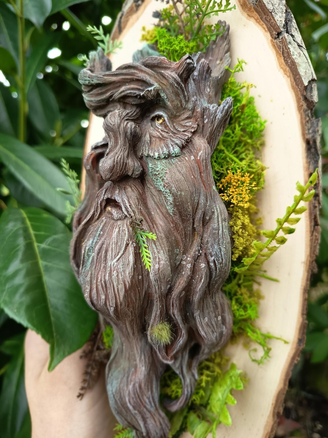 Ent de Printemps - Sculpture fantastique