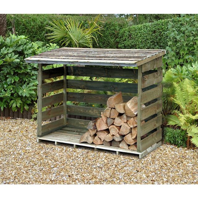Forest Garden Woodstore Large 129cm (h) x 183cm (w) x 88cm 
