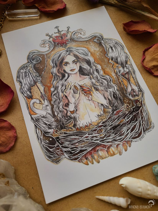 The Beauty of Sacrifice - carte A5