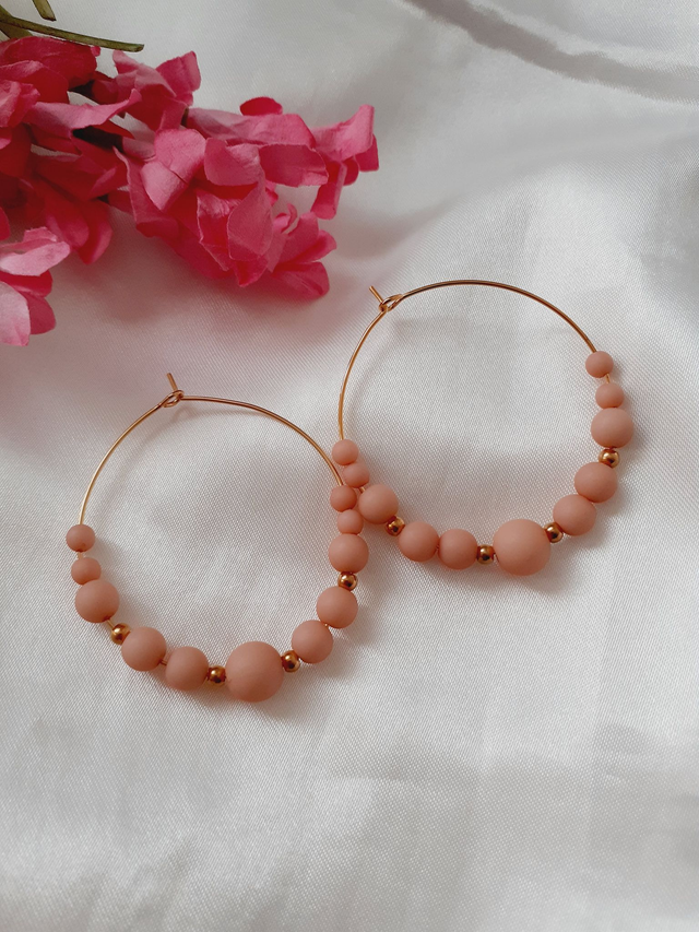 Boucles d'oreilles perles