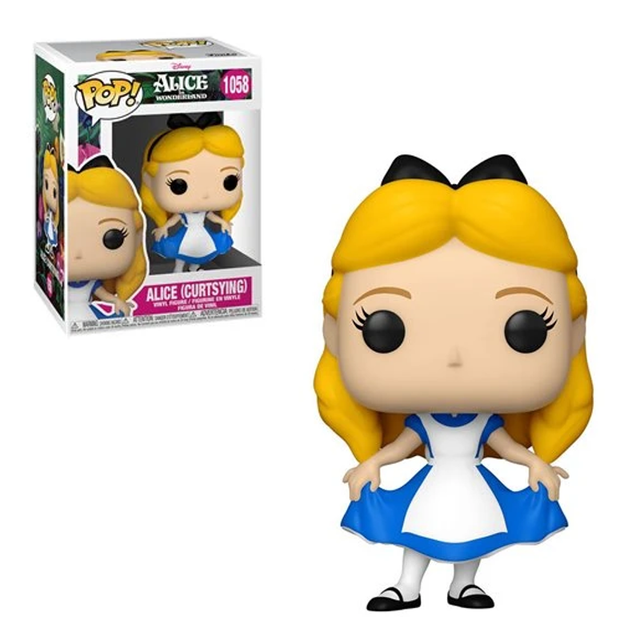 Funko Figurina Alice In Wonderland POP! Disney Vinyl, Curtsying 9 Cm 1058