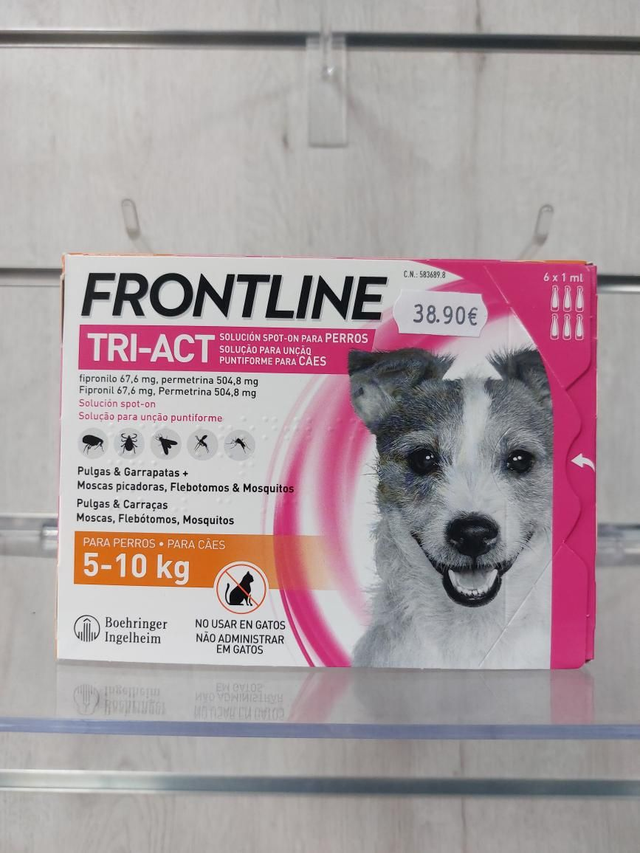 Pipetas (6×1ml) Perros de 5 a 10 Kg