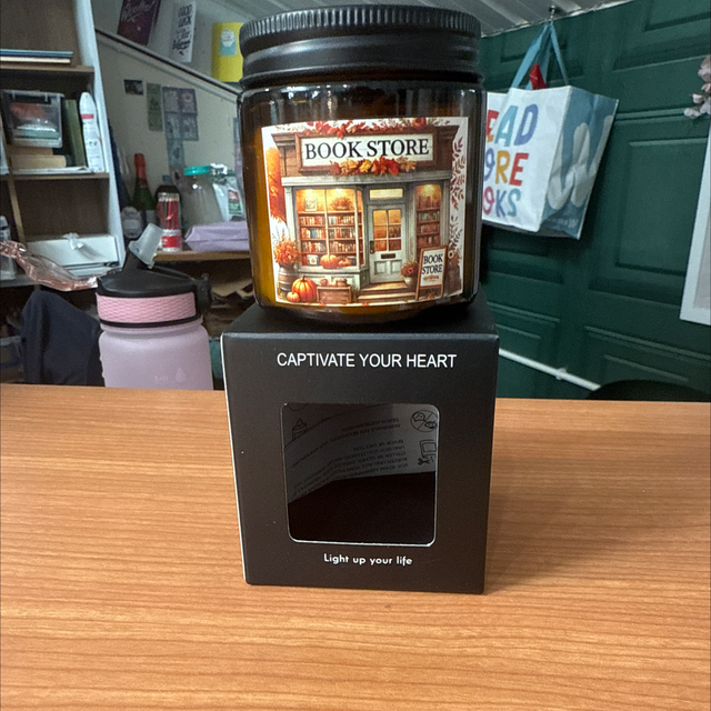 Book Store Scented Candle