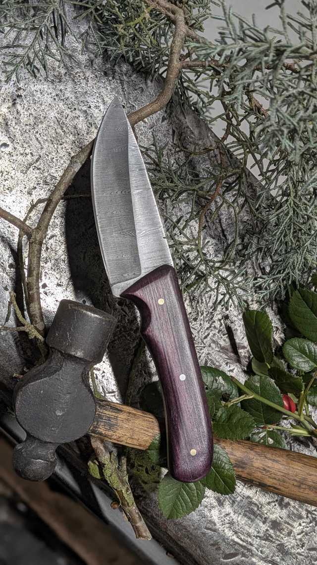 Couteau fixe - L'as des Damas 