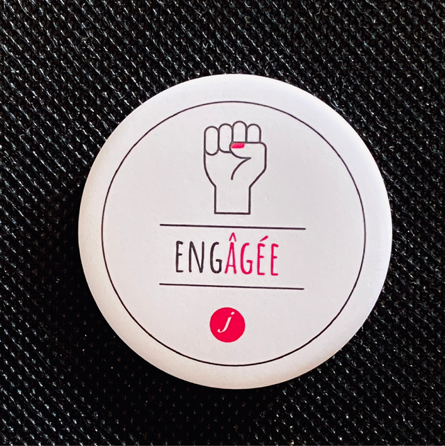 Badge Engagée 