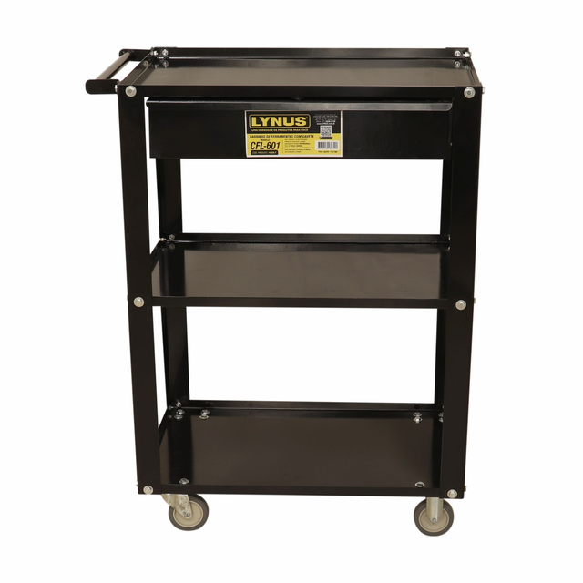 CARRINHO FERRAMENTAS LYNUS - CFL-601 C/ GAV.
