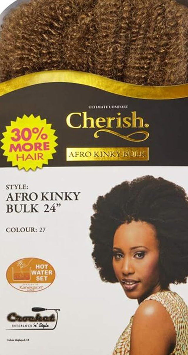 Cherish Bulk - Afro Kinky 24 ( Color: 27 )
