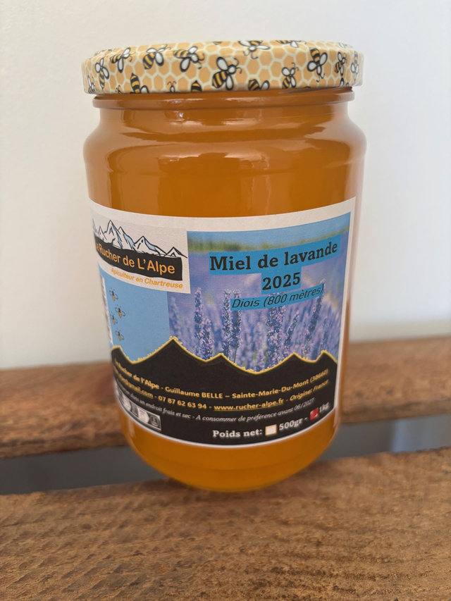 Miel de lavande cremeux - 2025