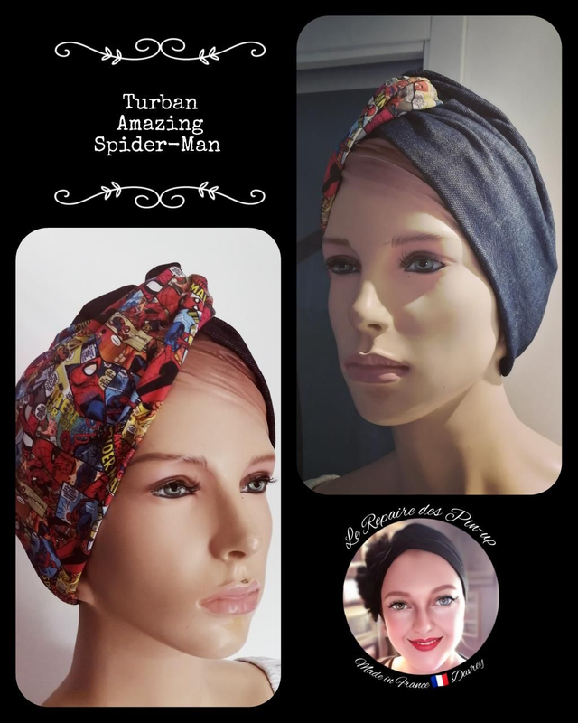 Turban Modèle Amazing Spider-Man 