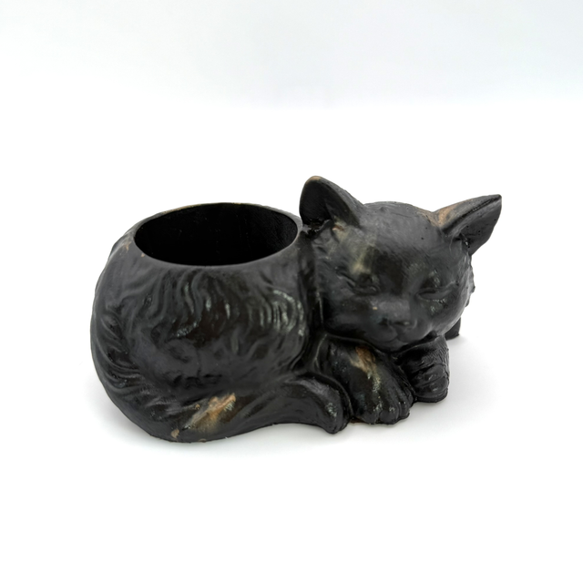 Chat Porte plantes ou bougies 