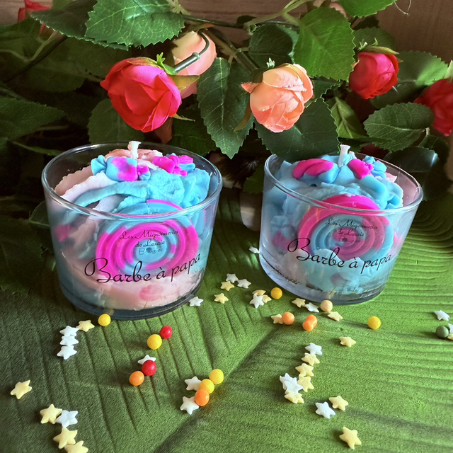 Bougie Barbe à papa