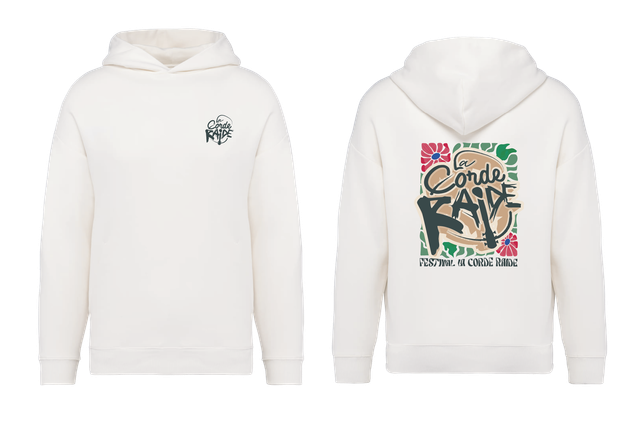 Sweat à Capuche La Corde Raide – Floral Groove