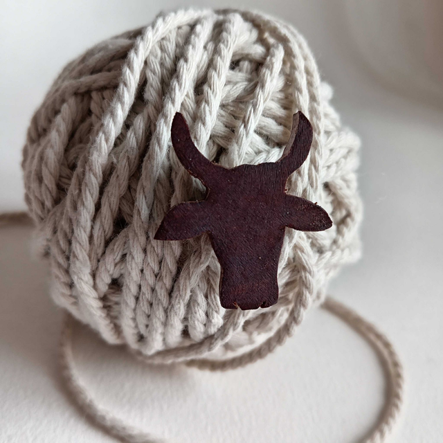 Broche vache