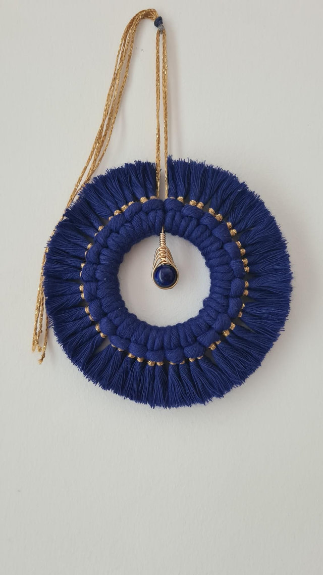 Amarya bijou pour rétroviseur avec perle naturelle, décoration voiture,  accessoire voiture personnalisé, macramé, suspension