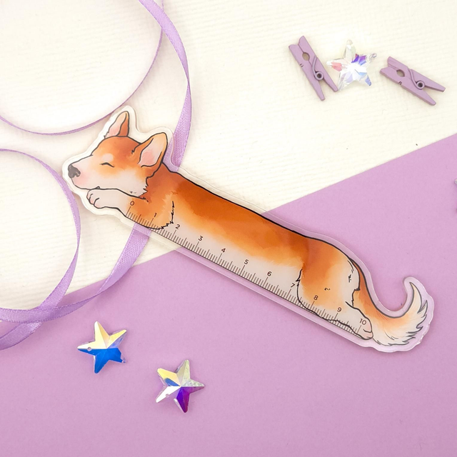 Linijka corgi | ZWIERZĘTA 