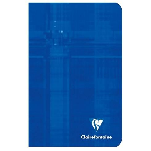 Carnet 11x17cm CLAIREFONTAINE grands carreaux séyés 96p