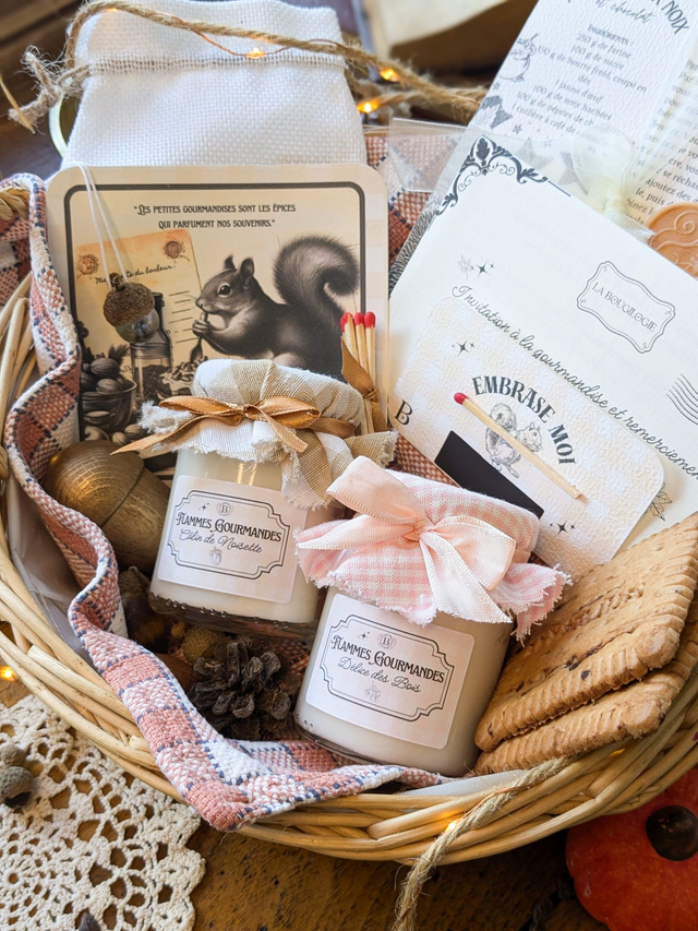 Coffret rituel gourmand- Double Gourmandise 🌰🍓