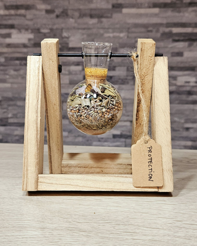 Spelljar (Amulette naturelle d’intention) "PROTECTION"