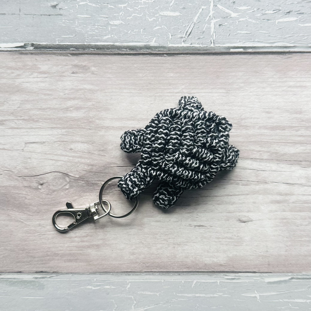 Limited Edition Handmade Macrame Sea Turtle Keyring