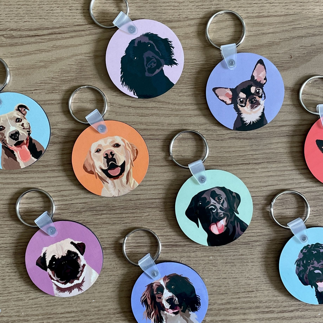 Dog Keyring