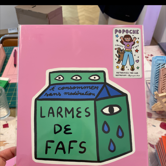 Pop27 Larmes de Faf A4 - Popoche 