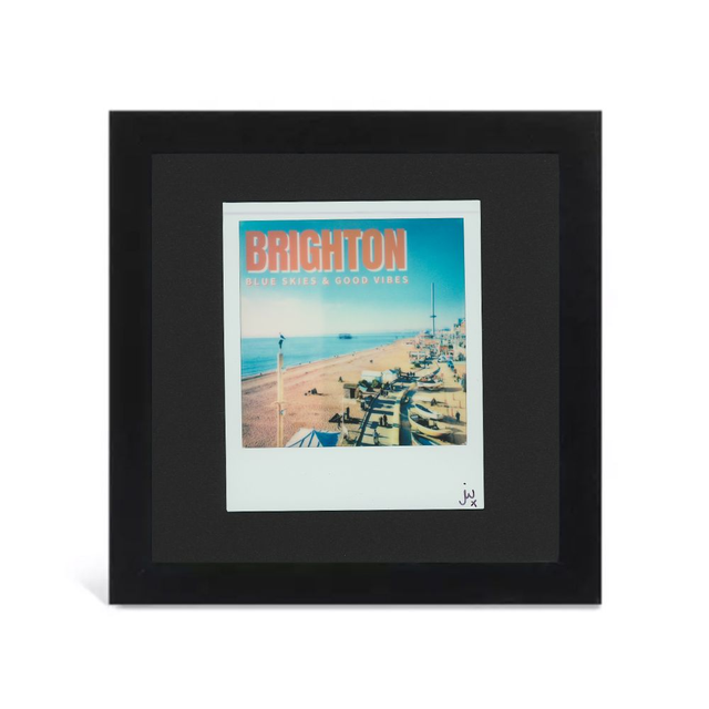 Framed Digital Brighton Polaroid Artwork