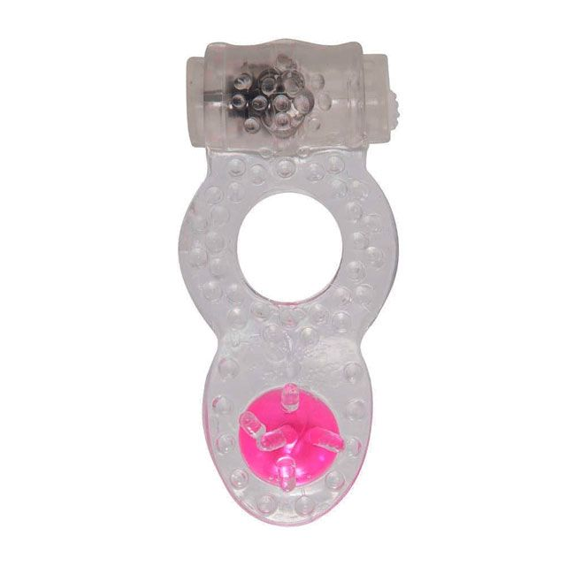 Anel Peniano Vibro com Pérola Estimuladora