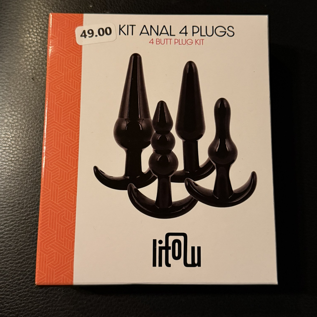 Kit Anal 4 Plugs