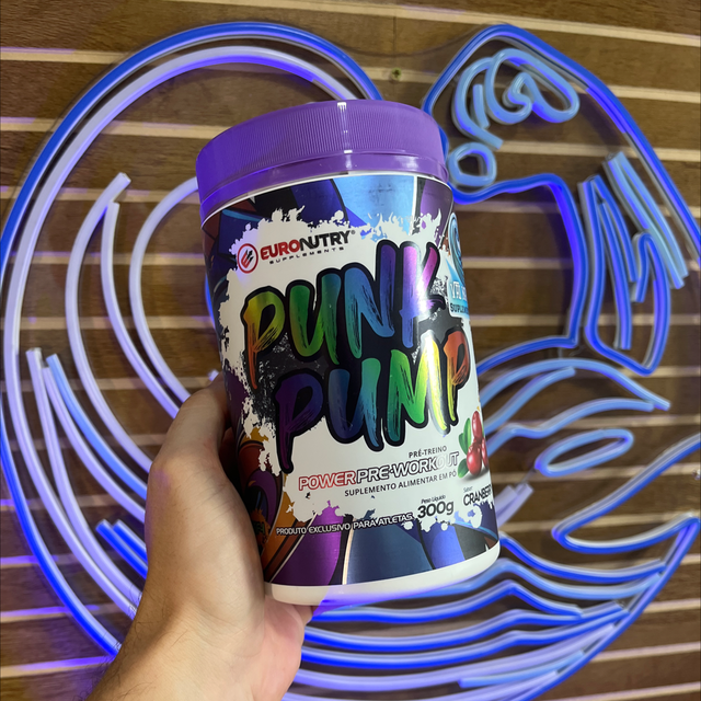 Pré treino Punk Pump 300G - Euronutry
