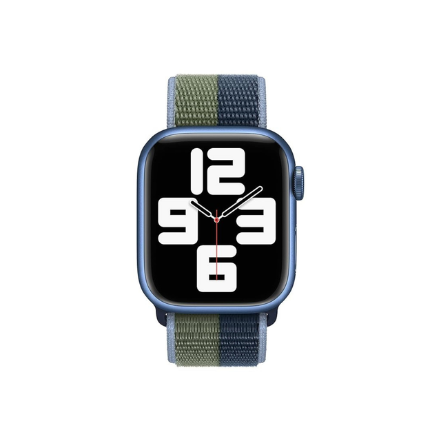 APPLE Bracciale Sport Loop Watch 41mm (Blu Abysse/Verde Selvaggio)