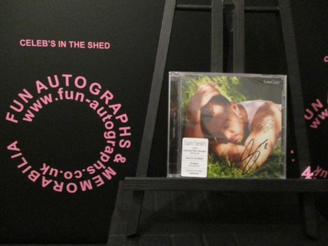 Sam Smith - 'Love Goes' Authentic Autographed Album Cover (4)
