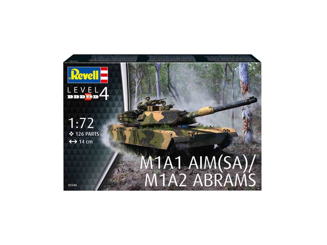 M1A1 AIM(SA)/ M1A2 Abrams revell 03346 1/72