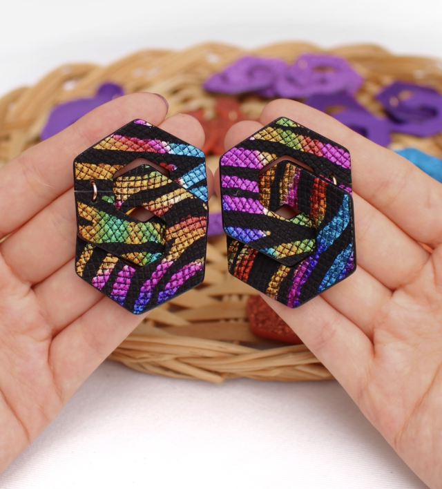 Astra • zèbre multicolore brillant