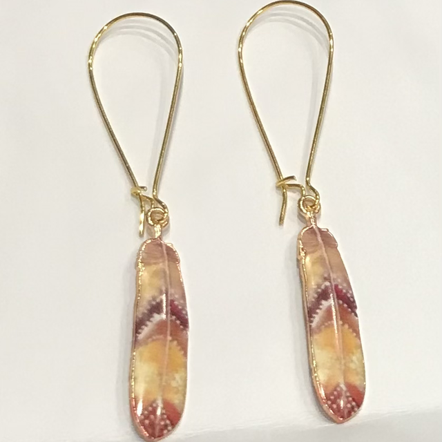 Mixed Yellow Dangling Earrings- YDE41