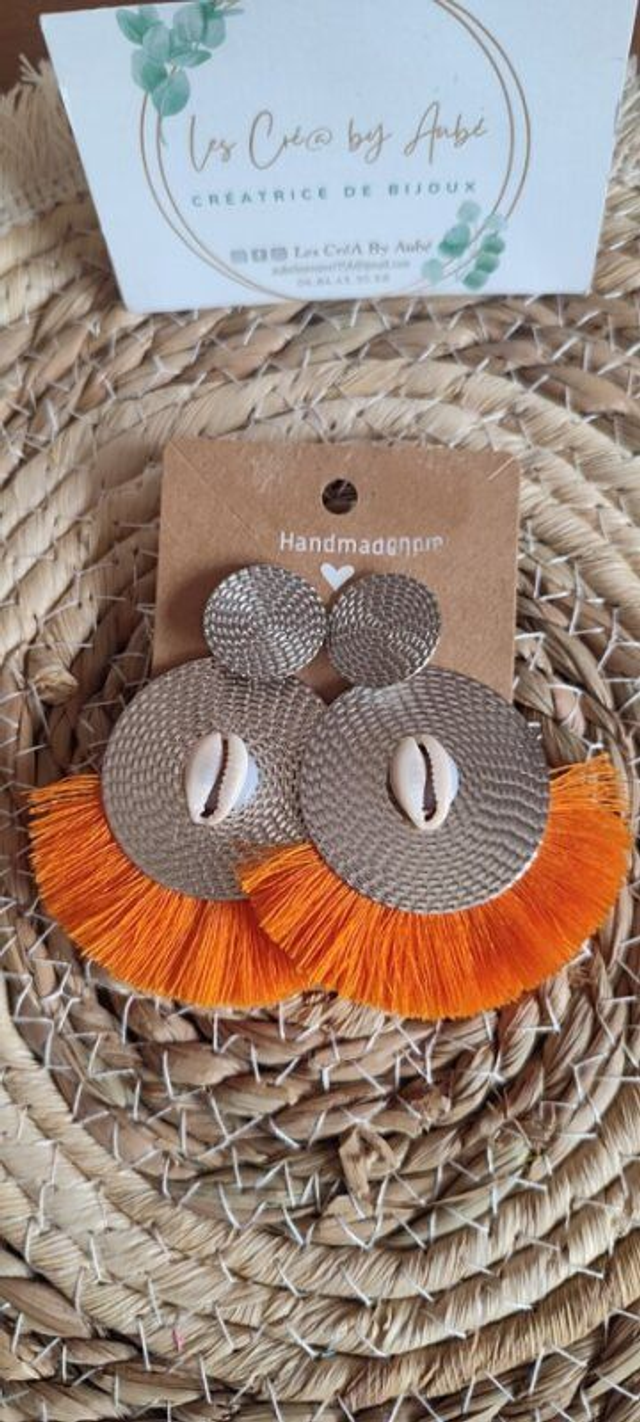 BO BOHEME PAMPAS ARGENTE ORANGE 0000572