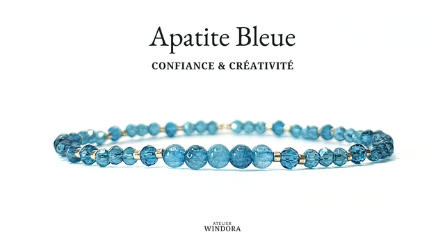 Bracelet | Apatite Bleue - Éléments V2