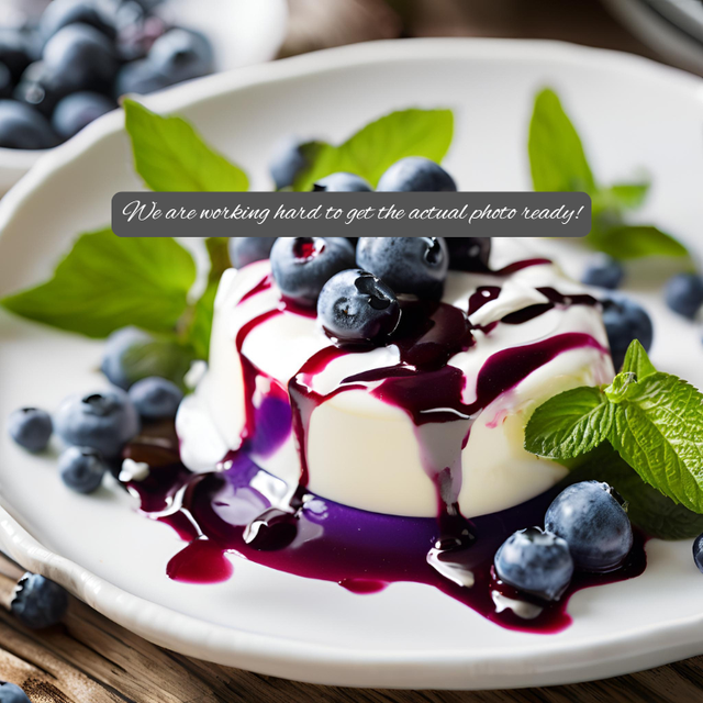 Blueberry dessert