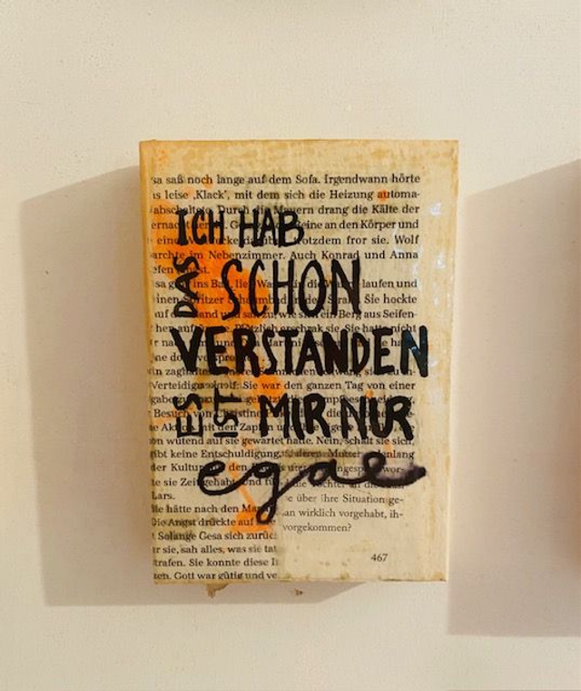 Ich hab das schon verstanden...