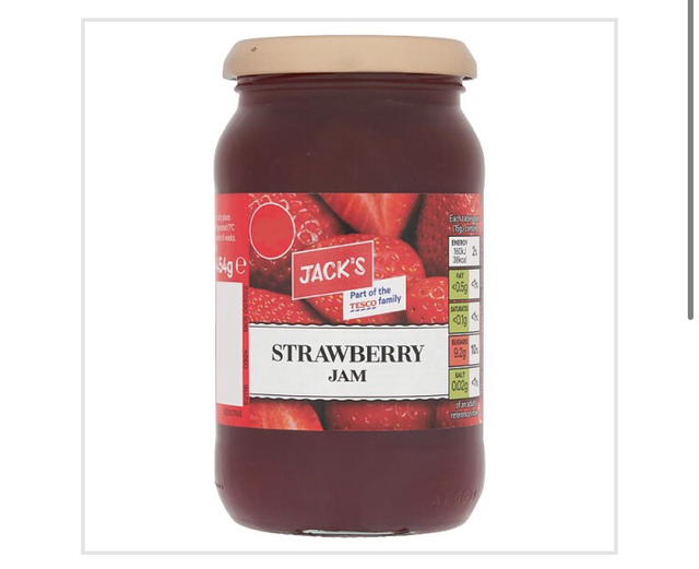Jam, Jack's Strawberry Jam 454g