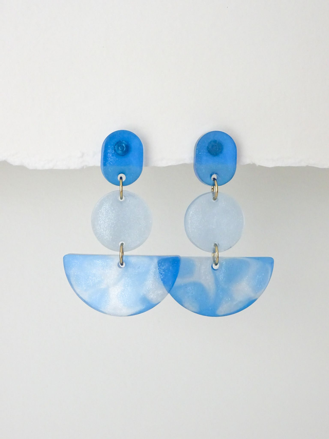 Cascade : Bleu c &amp; bleu f