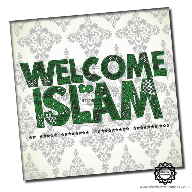 Welcome to Islam Greeting Card - NTI001 
