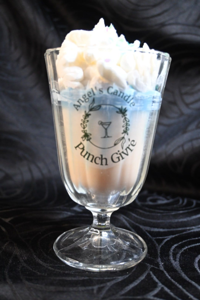 Bougie Punch Givré – Parfum frais et fruité pour ambiance festive