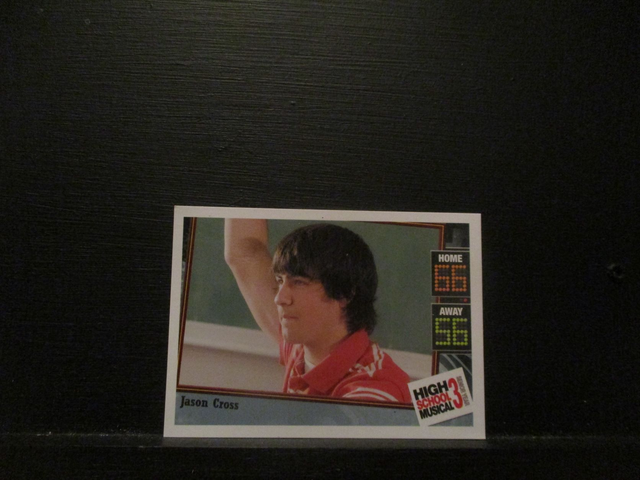 Jason Cross - Character Card High School Musical 3 Senior Year Original Trading Card