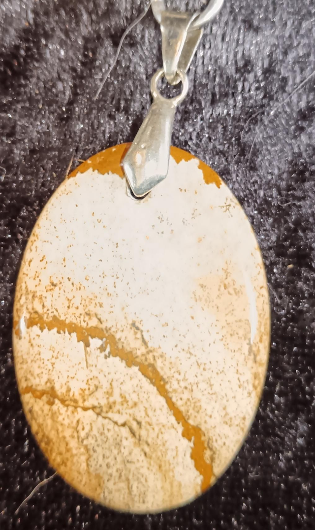 jaspe paysage (pendentif) 