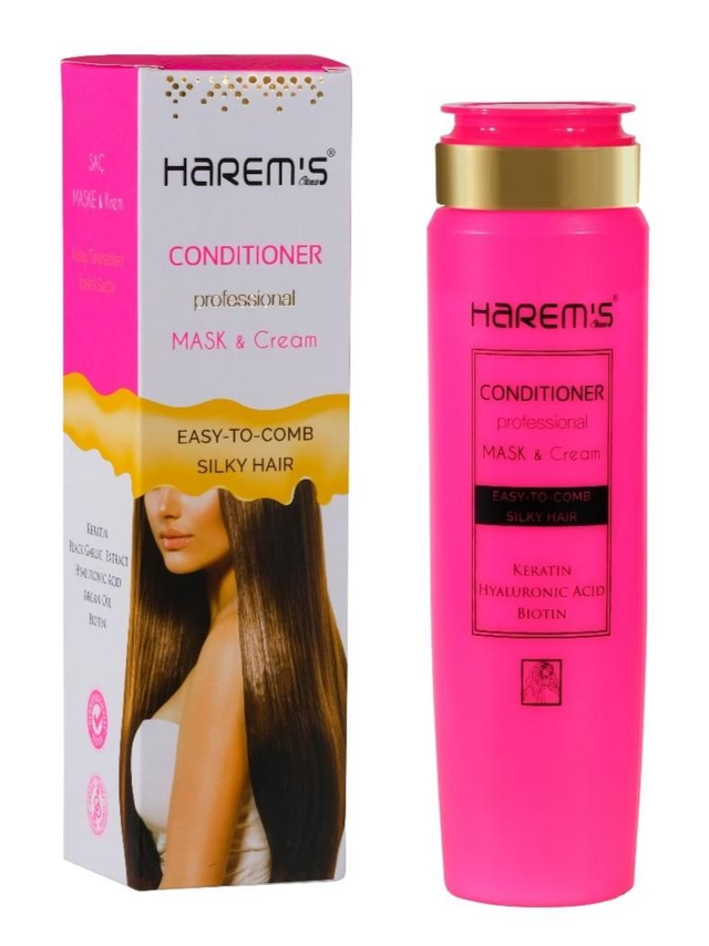 HAREM'S 330ml Maska & Odżywka do Włosów JEDWABISTE WŁOSY
