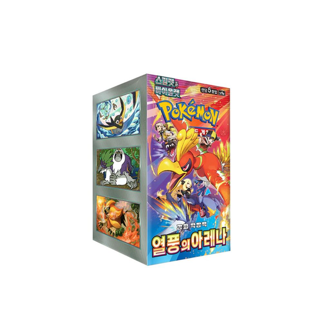 Pokemon TCG: Heatwave Arena Booster Box Korean