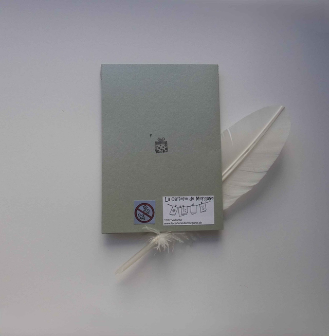 Le père Noël de la carte argentée