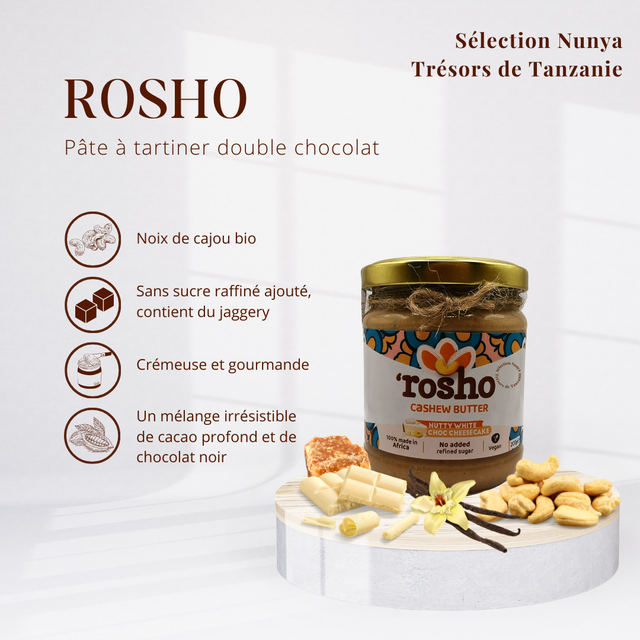 ROSHO - Pâte à tartiner cheesecake - chocolat blanc