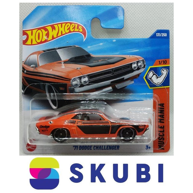 1971 Dodge Challenger - Hot Wheels 131/250 - Muscle Mania 1/10