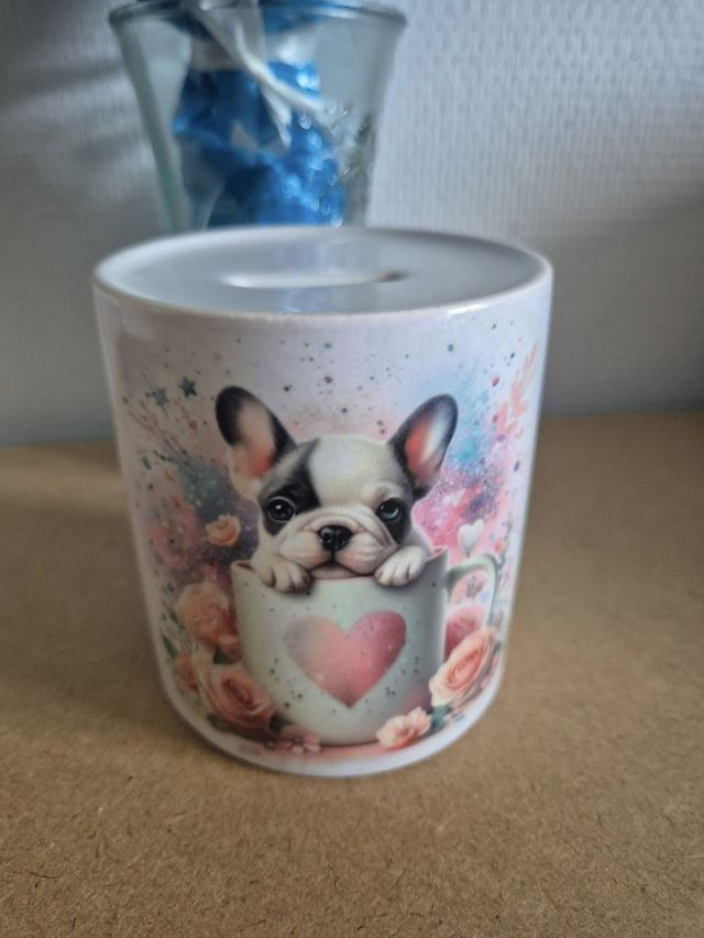 Tirelire Bouledogue Français